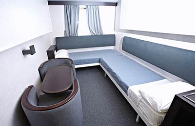 Cabine Siren - 2 Couchettes