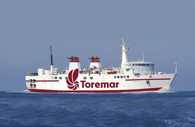 Faîtes un agréable voyage avec Toremar